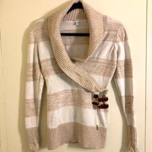Gorgeous Guess Faux Cardigan Pullover